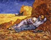 Vincent Van Gogh The Noonday Nap(The Siesta) Norge oil painting reproduction
